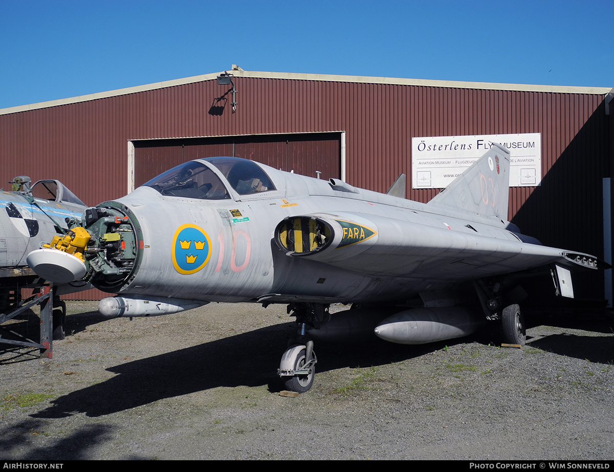 Aircraft Photo of 35502 | Saab J35J Draken | Sweden - Air Force | AirHistory.net #832190