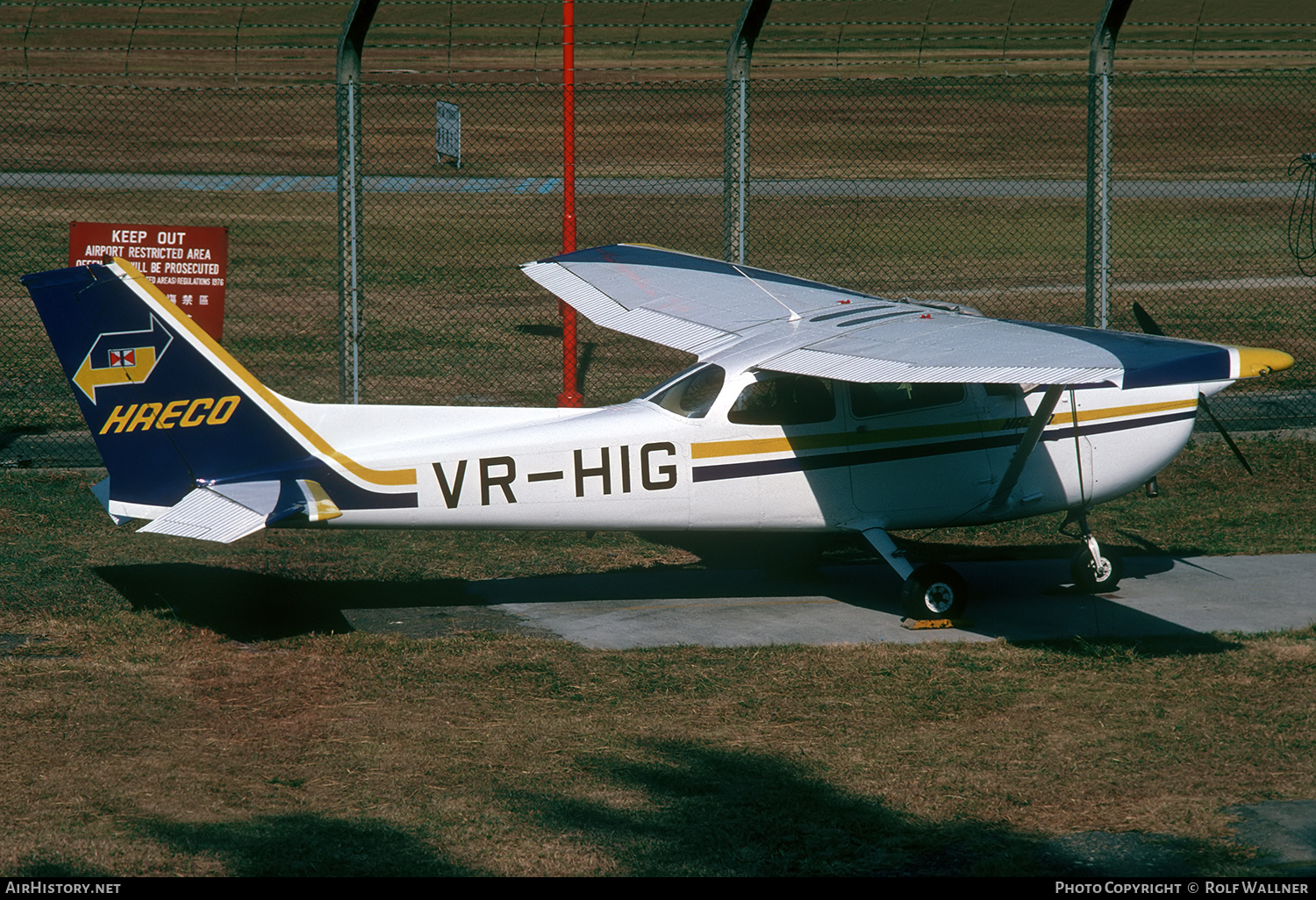 Aircraft Photo of VR-HIG | Cessna 172N Skyhawk | Hong Kong Aviation Club | AirHistory.net #832203