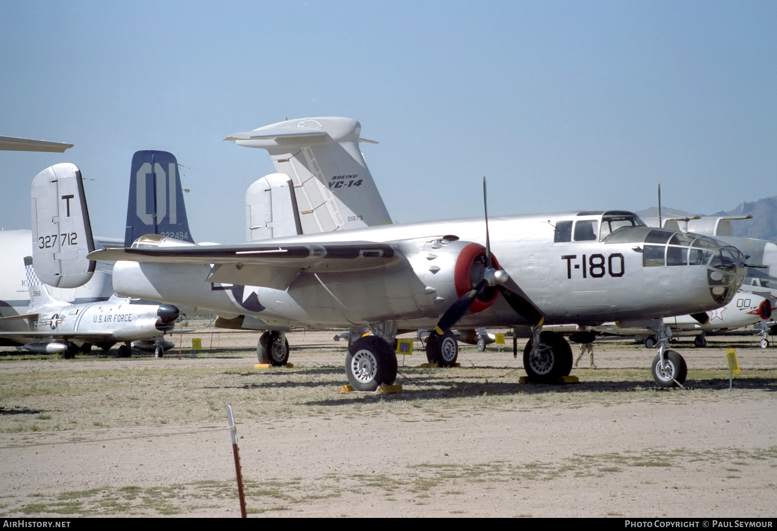 Aircraft Photo of 43-27712 / 327712 | North American TB-25N Mitchell | USA - Air Force | AirHistory.net #832205
