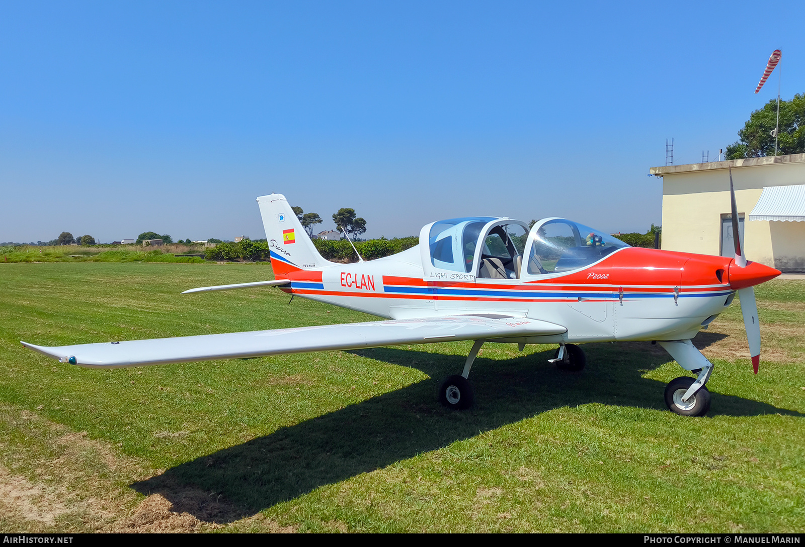 Aircraft Photo of EC-LAN | Tecnam P-2002 Sierra | AirHistory.net #832217