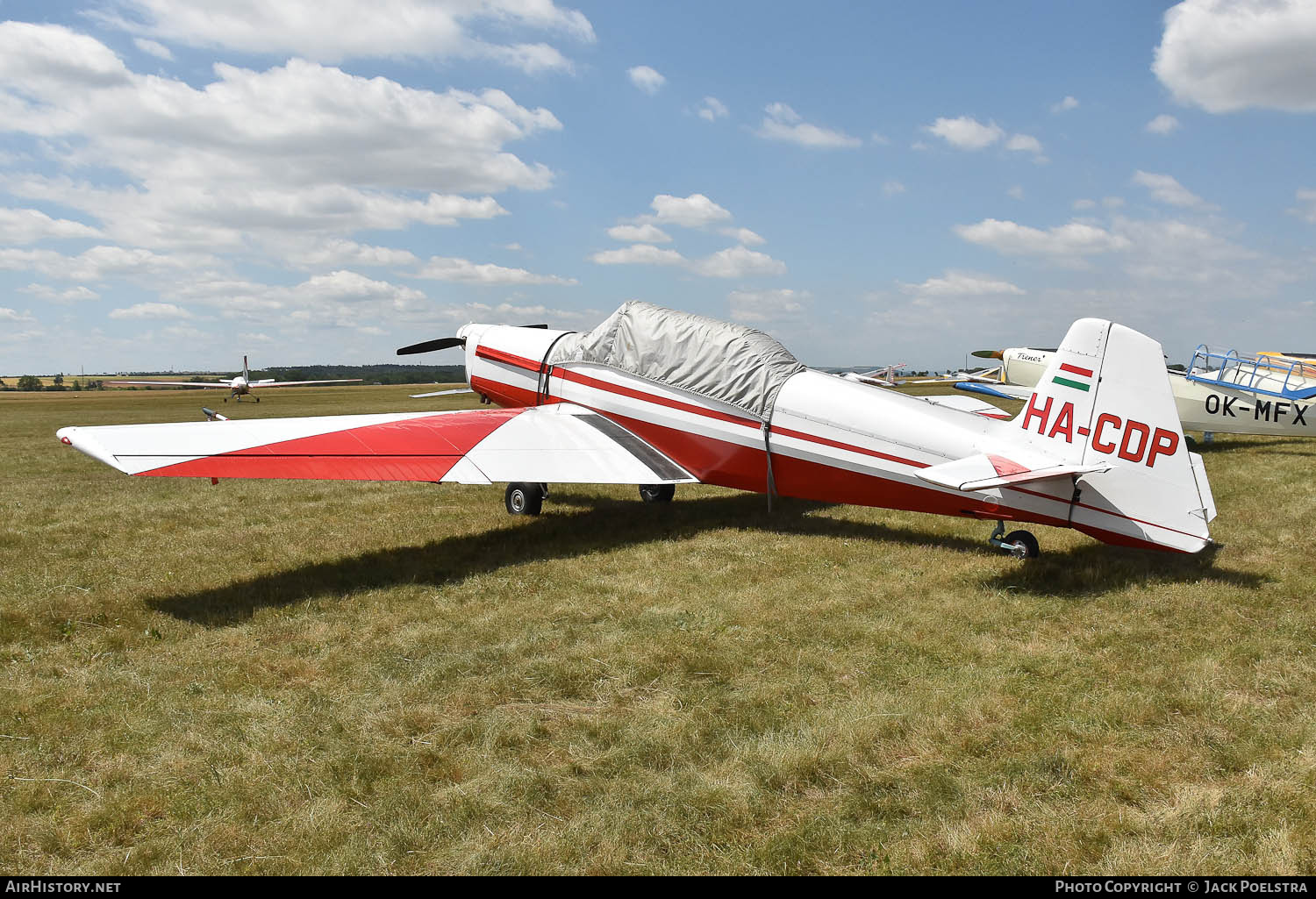 Aircraft Photo of HA-CDP | Zlin Z-526F Trener Master | AirHistory.net #832220