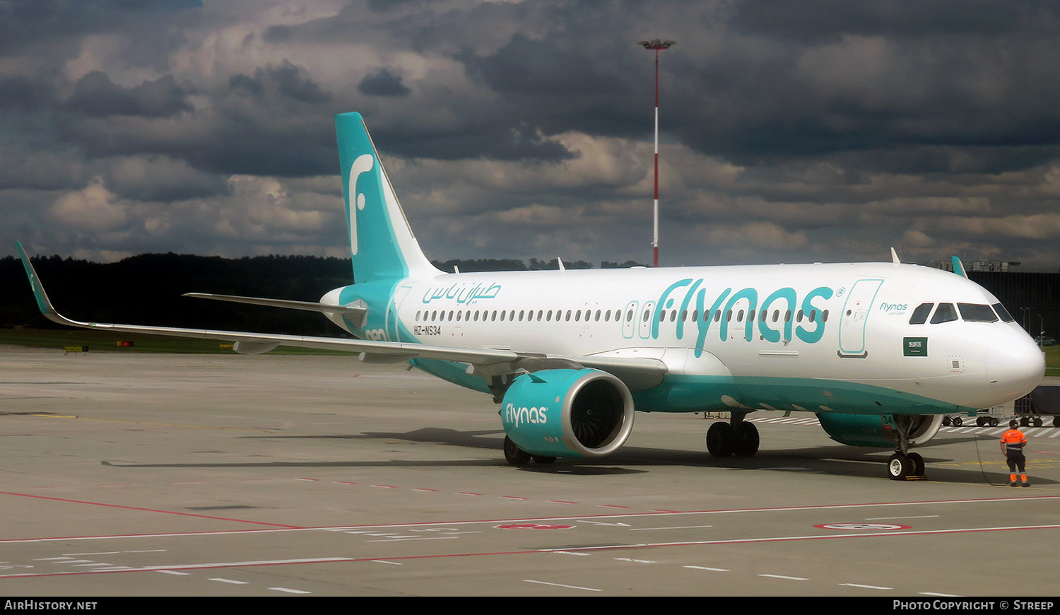 Aircraft Photo of HZ-NS34 | Airbus A320-251N | Flynas | AirHistory.net #832223