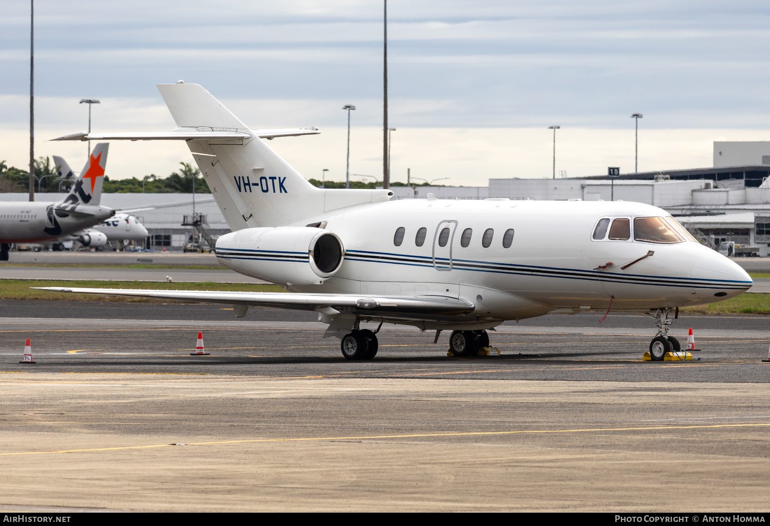 Aircraft Photo of VH-OTK | Raytheon Hawker 800XPi | AirHistory.net #832237