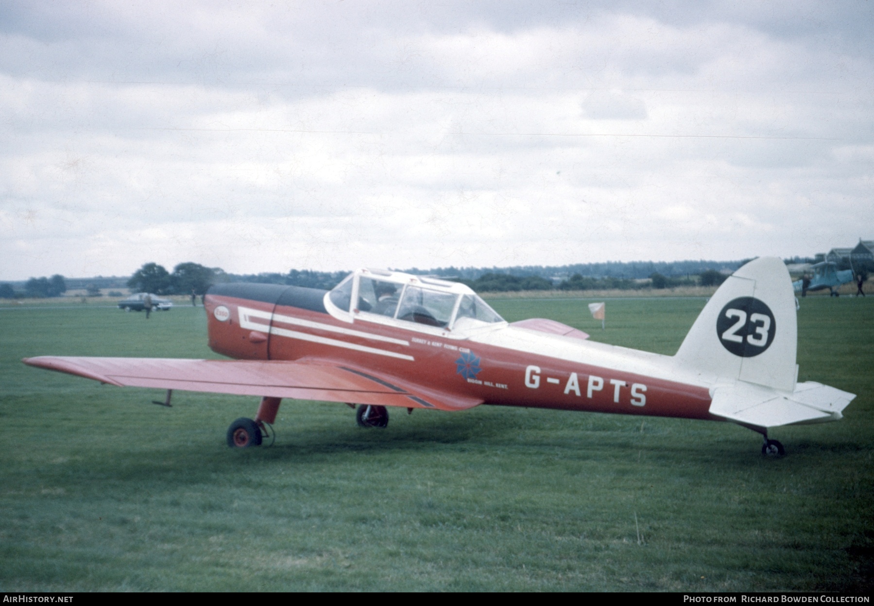Aircraft Photo of G-APTS | De Havilland DHC-1 Chipmunk Mk22A | AirHistory.net #832256