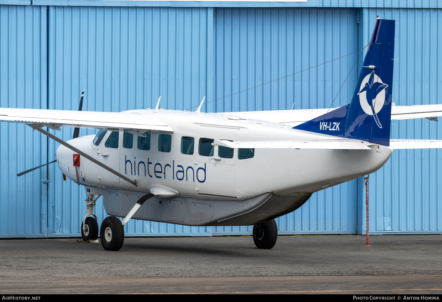 Aircraft Photo of VH-LZK | Cessna 208B Grand Caravan | Hinterland Aviation | AirHistory.net #832266