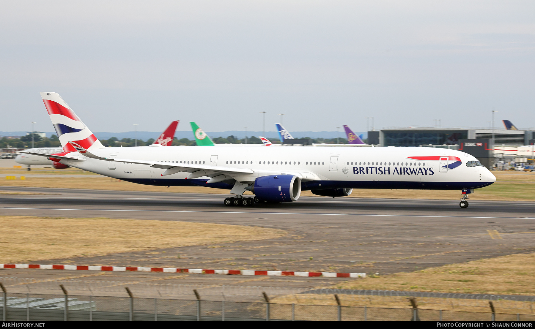 Aircraft Photo of G-XWBL | Airbus A350-1041 | British Airways | AirHistory.net #832282