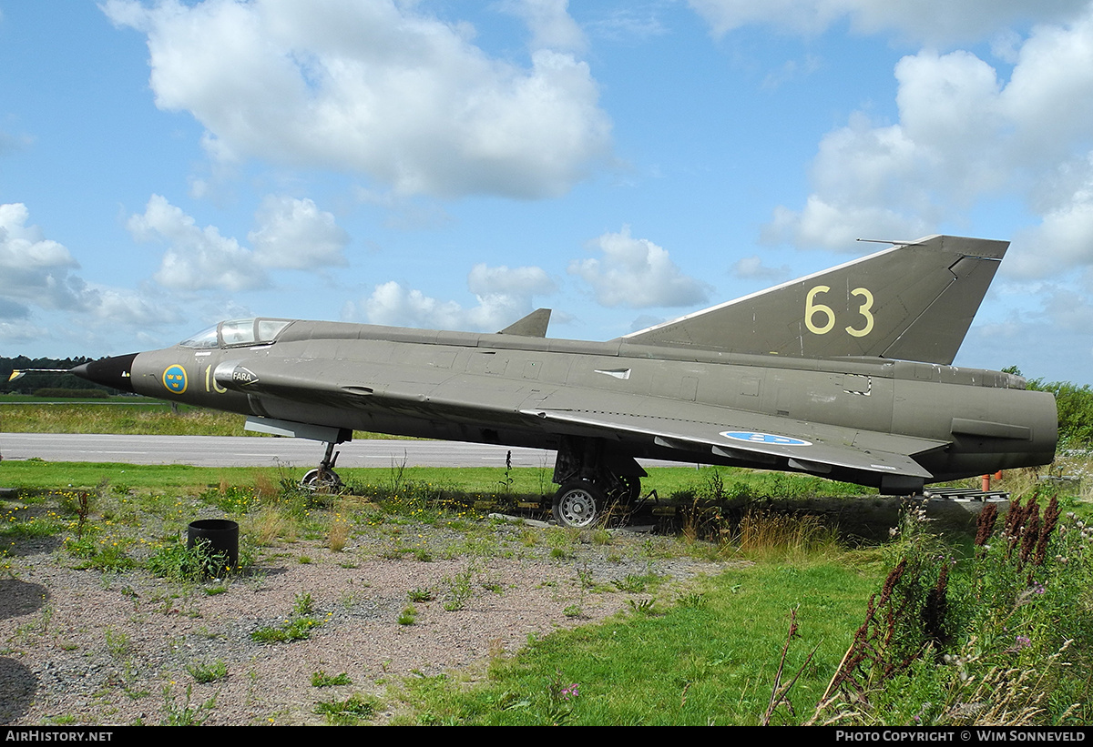 Aircraft Photo of 35248 | Saab J35B Draken | Sweden - Air Force | AirHistory.net #832287