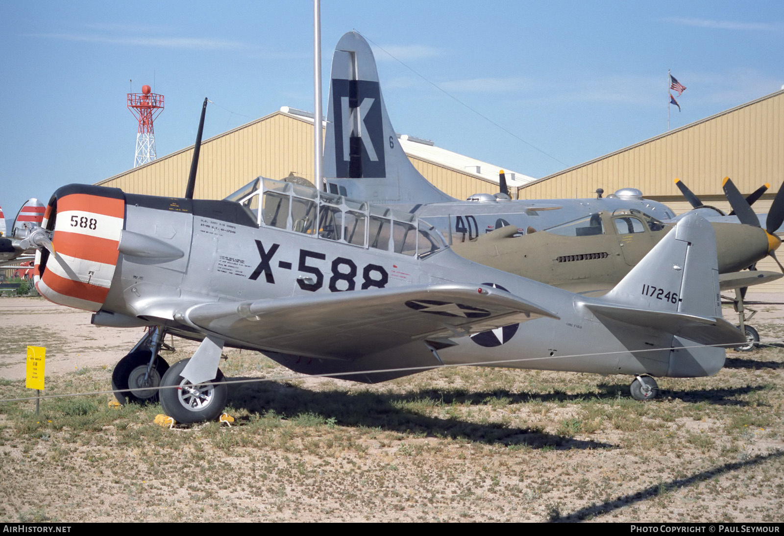 Aircraft Photo of 41-17246 / 117246 | North American AT-6B Texan | USA - Air Force | AirHistory.net #832288
