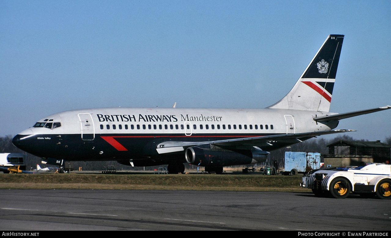 Aircraft Photo of G-BGDK | Boeing 737-236/Adv | British Airways Manchester | AirHistory.net #832291