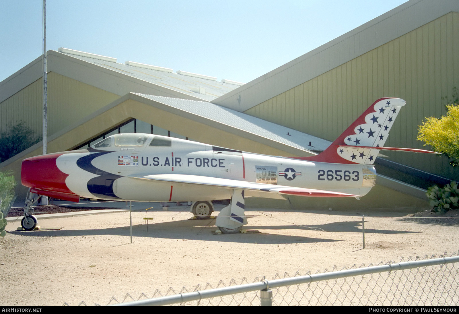Aircraft Photo of 52-6563 / 26563 | Republic F-84F Thunderstreak | USA - Air Force | AirHistory.net #832307