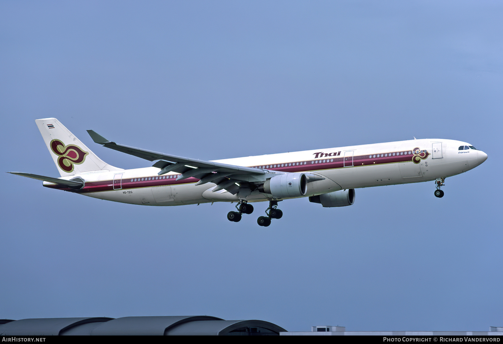 Aircraft Photo of HS-TEG | Airbus A330-321 | Thai Airways International | AirHistory.net #832316