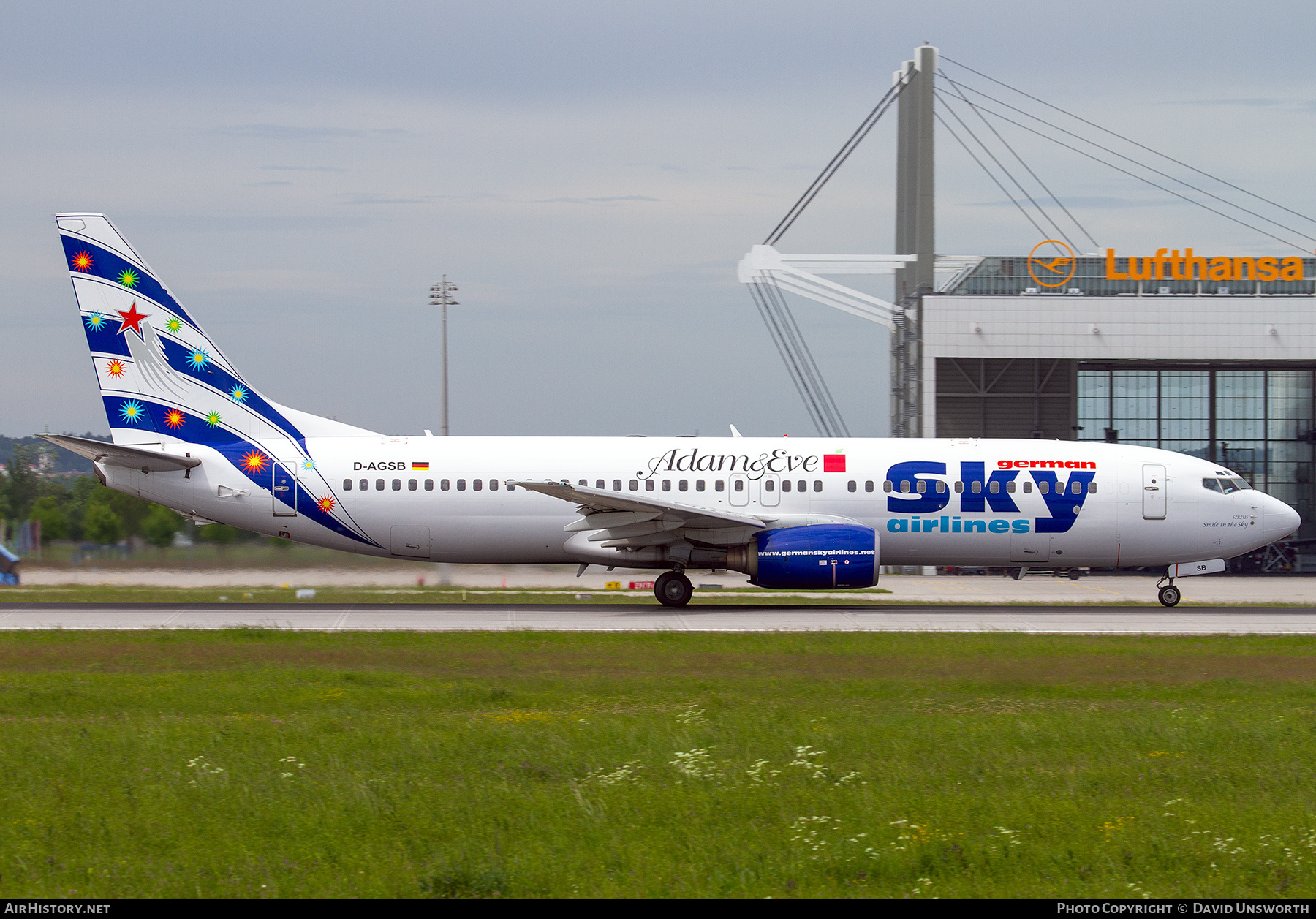 Aircraft Photo of D-AGSB | Boeing 737-883 | German Sky Airlines | AirHistory.net #832319