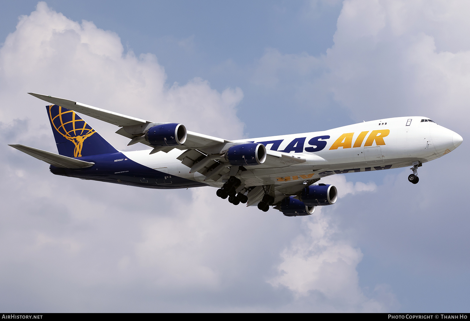 Aircraft Photo of N850GT | Boeing 747-87UF/SCD | Atlas Air | AirHistory.net #832333