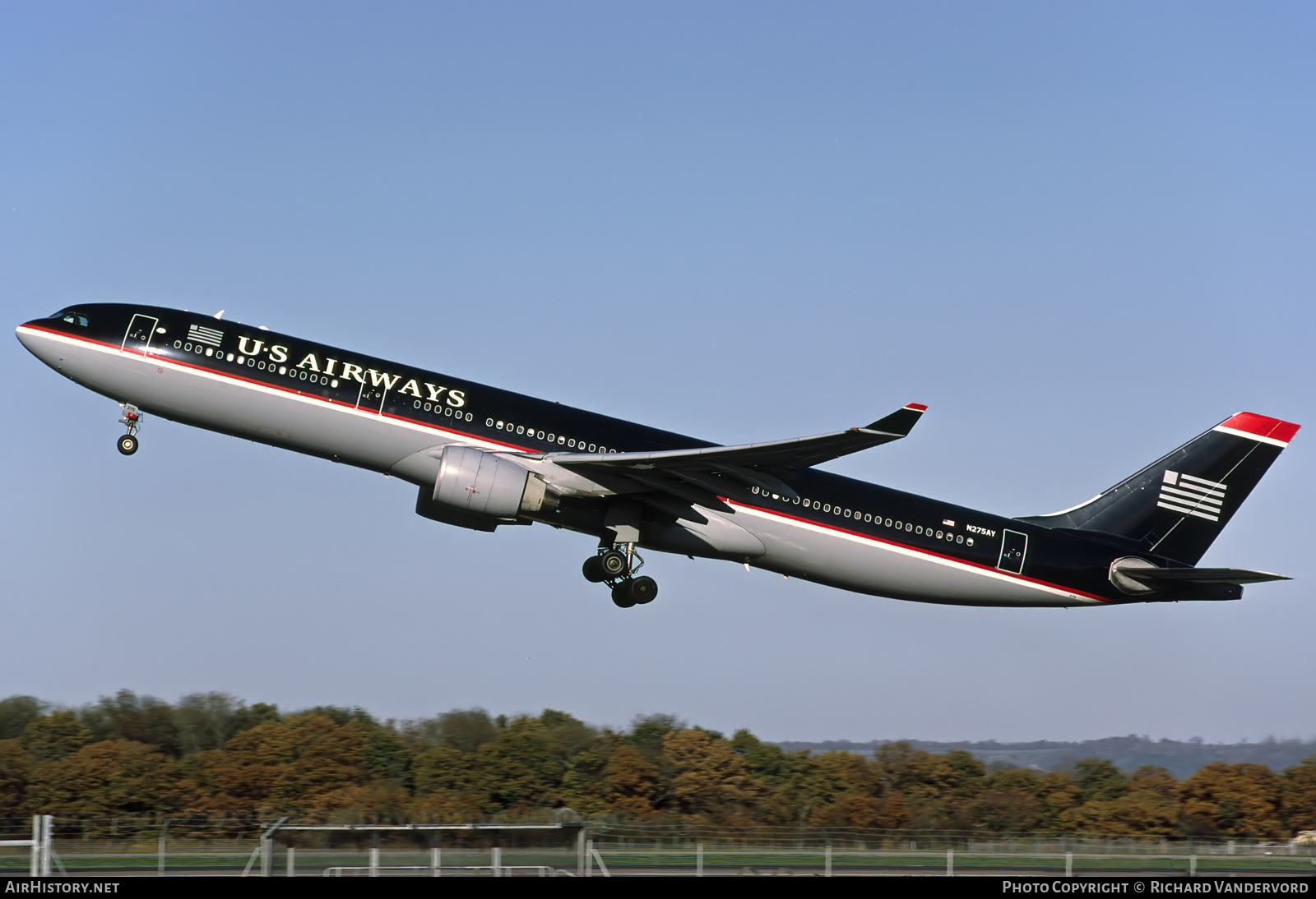 Aircraft Photo of N275AY | Airbus A330-323 | US Airways | AirHistory.net #832351