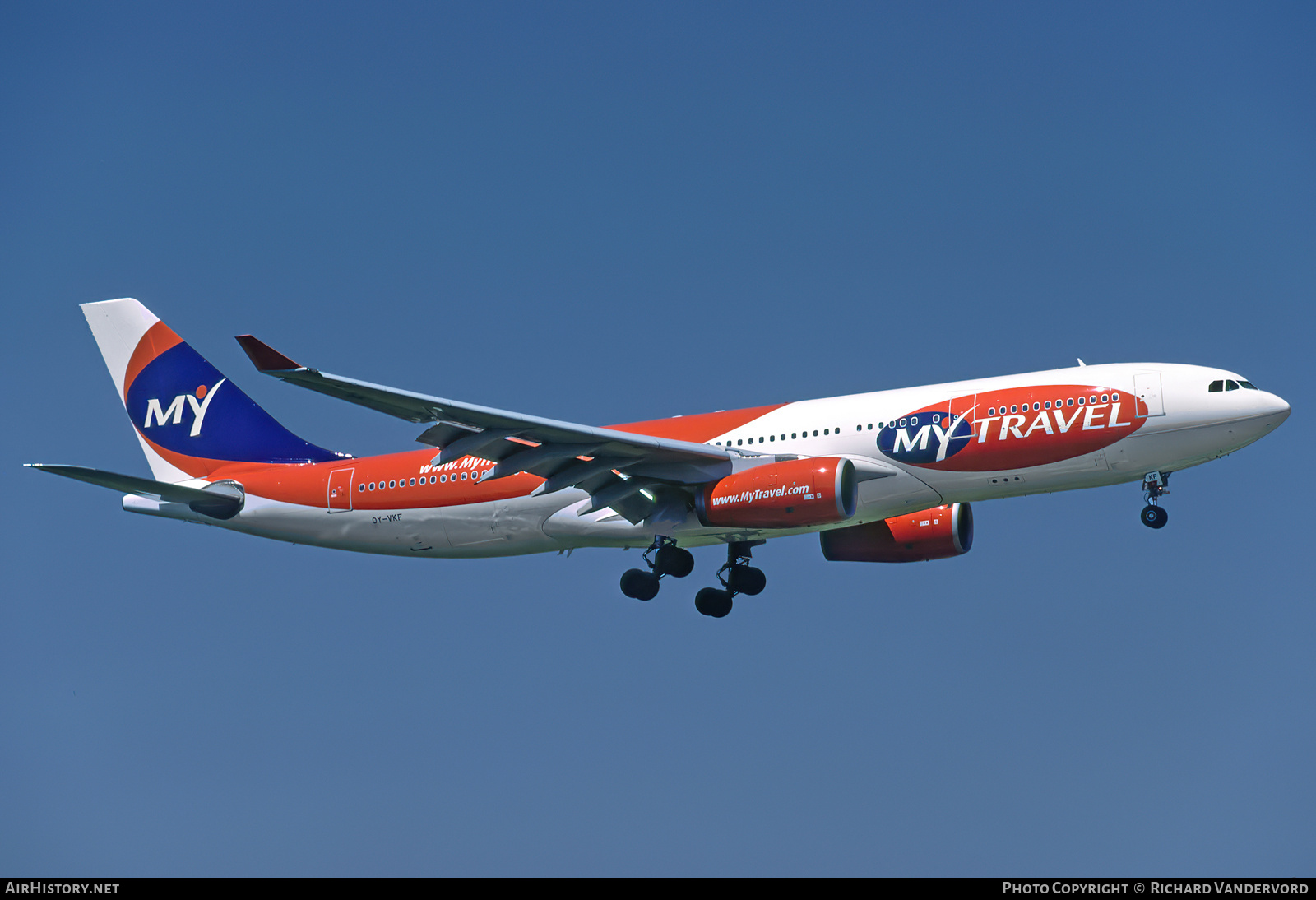 Aircraft Photo of OY-VKF | Airbus A330-243 | MyTravel Airways | AirHistory.net #832366