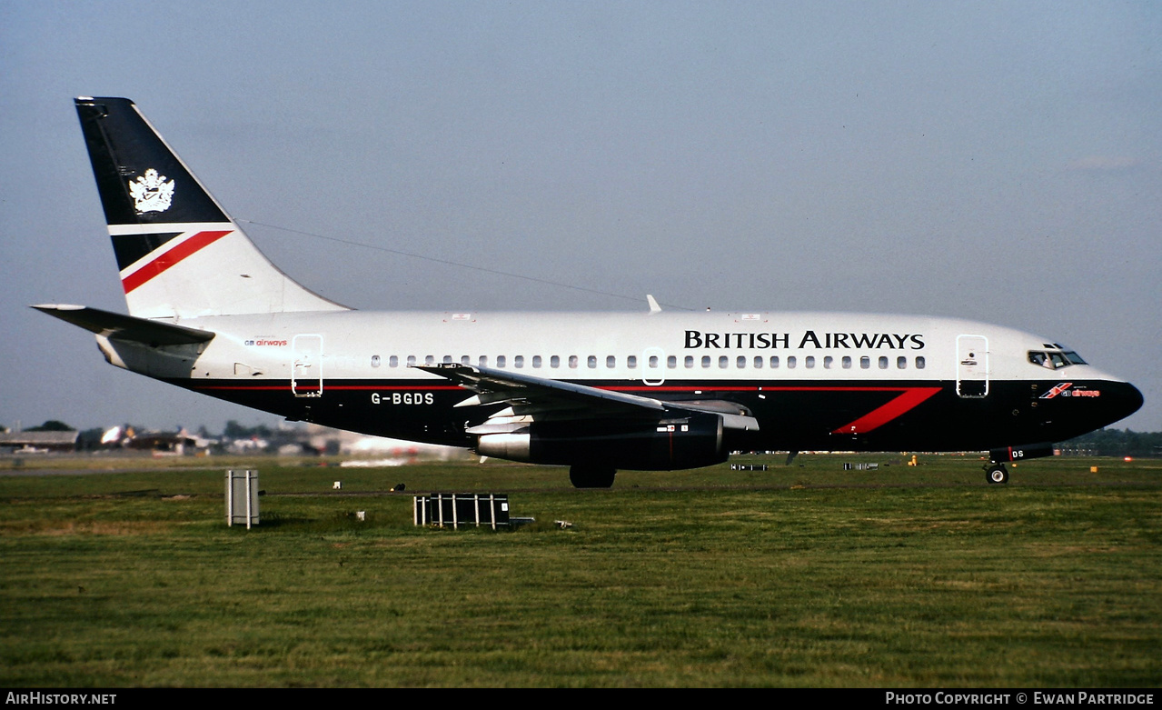 Aircraft Photo of G-BGDS | Boeing 737-236/Adv | British Airways | AirHistory.net #832383