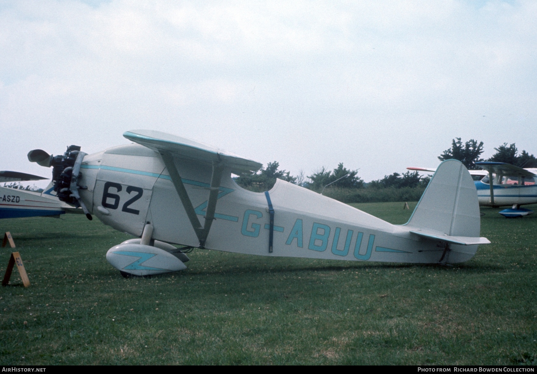 Aircraft Photo of G-ABUU | Comper CLA-7 Swift | AirHistory.net #832405