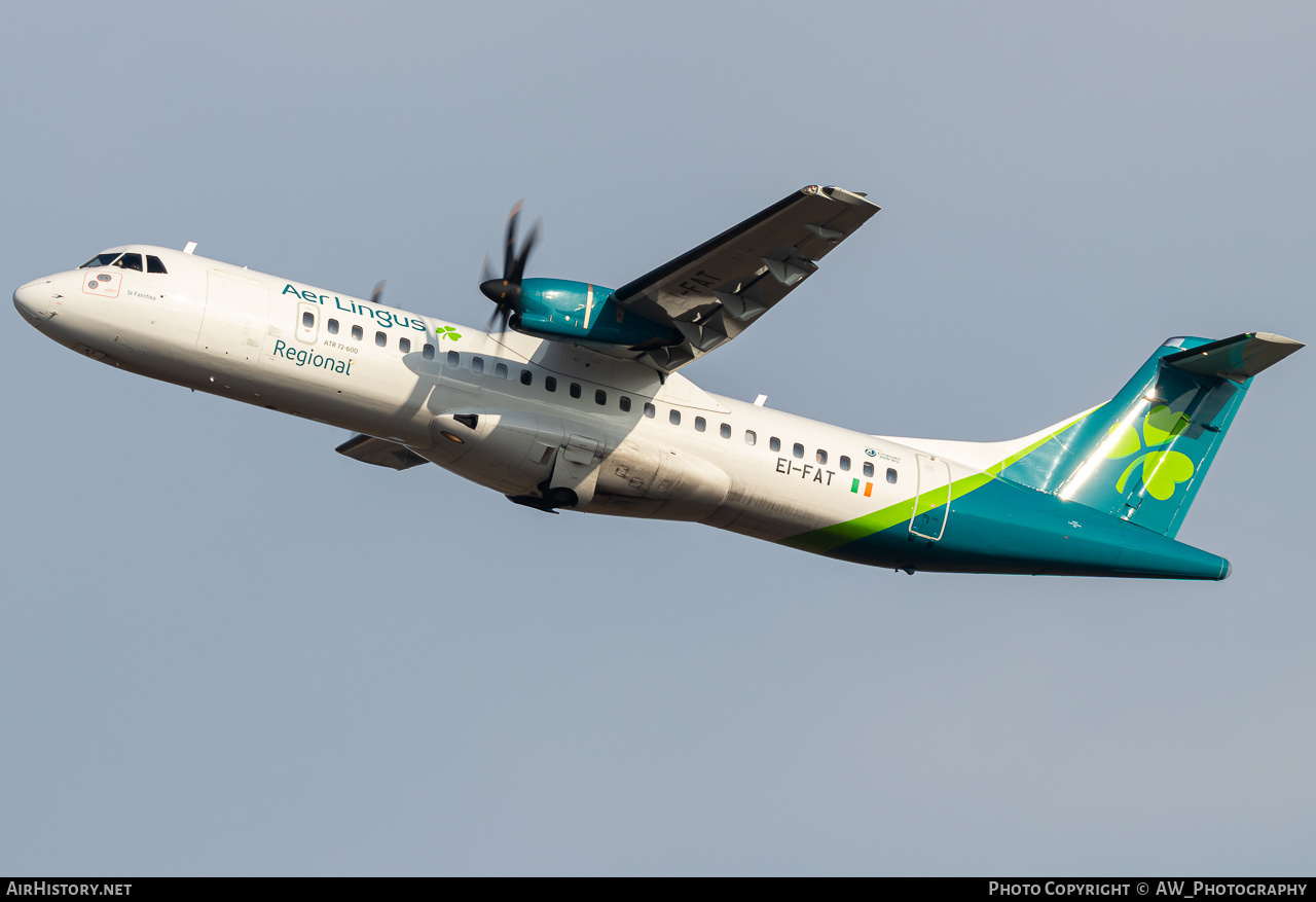 Aircraft Photo of EI-FAT | ATR ATR-72-600 (ATR-72-212A) | Aer Lingus Regional | AirHistory.net #832413