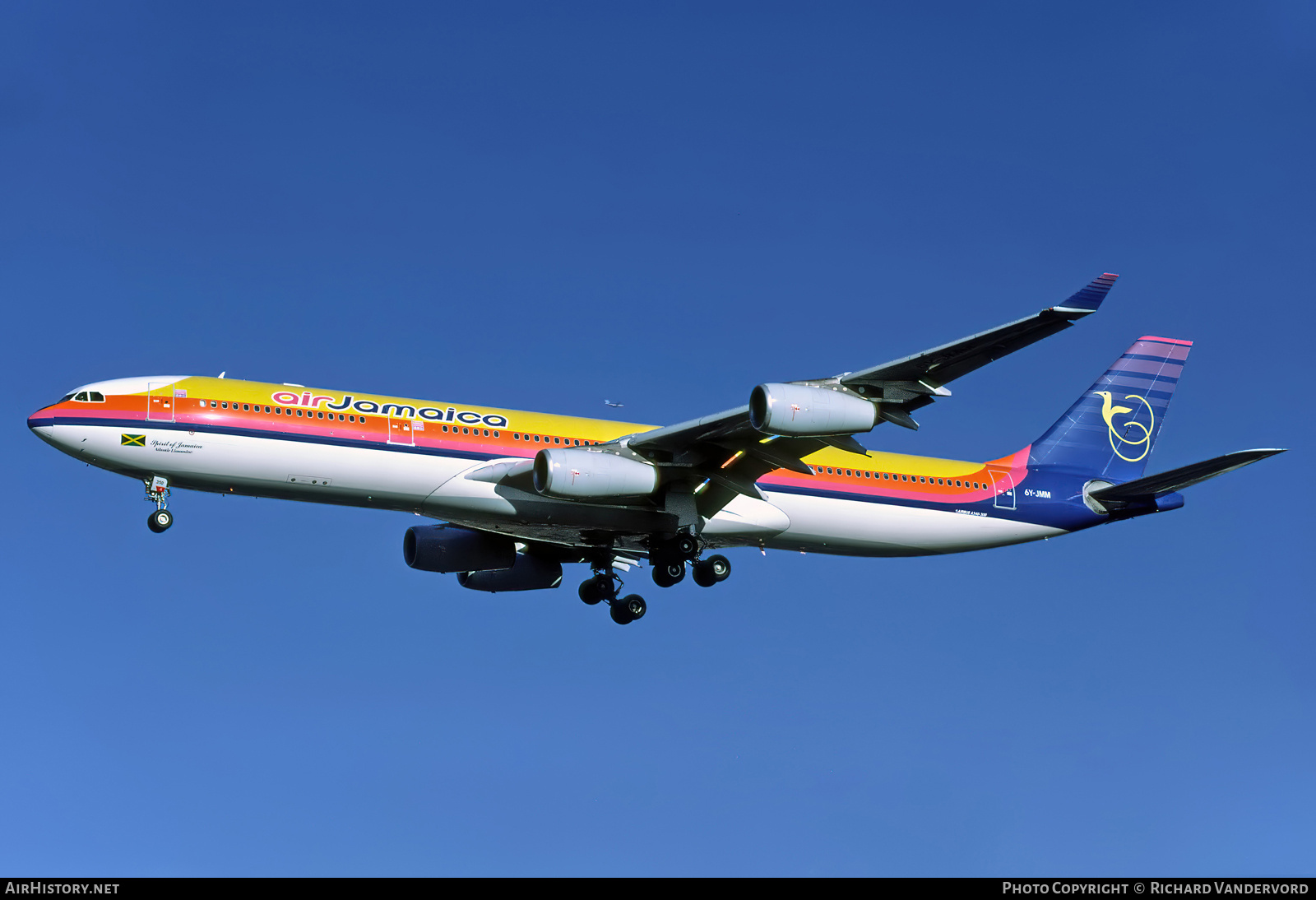 Aircraft Photo of 6Y-JMM | Airbus A340-313X | Air Jamaica | AirHistory.net #832434