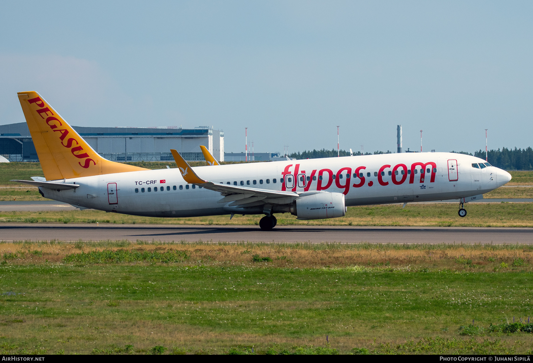 Aircraft Photo of TC-CRF | Boeing 737-800 | Pegasus Airlines | AirHistory.net #832435