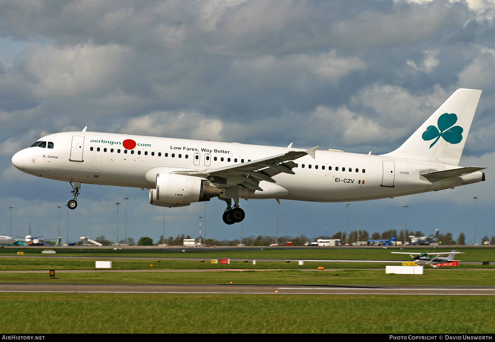 Aircraft Photo of EI-CZV | Airbus A320-214 | Aer Lingus | AirHistory.net #832444