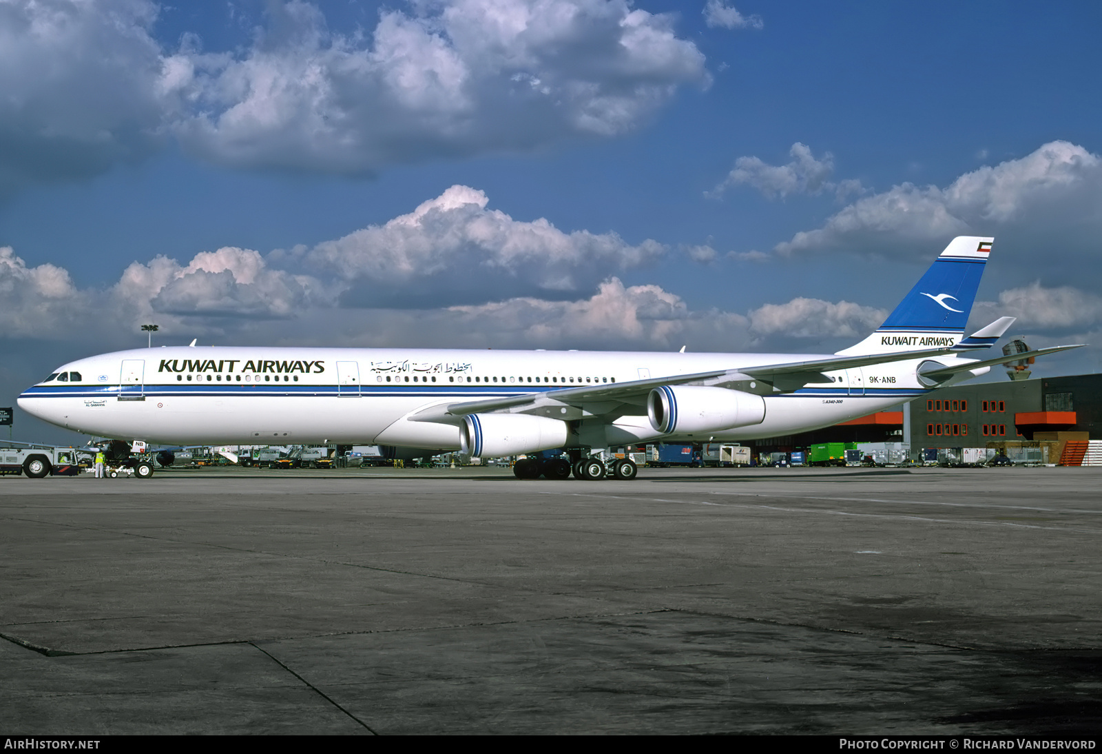 Aircraft Photo of 9K-ANB | Airbus A340-313 | Kuwait Airways | AirHistory.net #832445