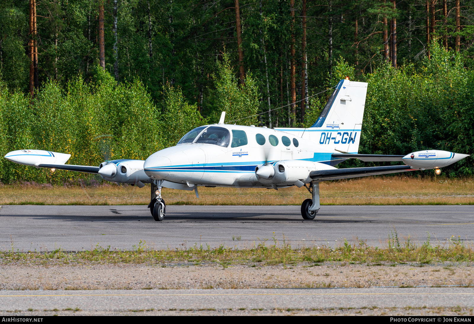 Aircraft Photo of OH-CGW | Cessna 401B | Konekorhonen Oy | AirHistory.net #832449