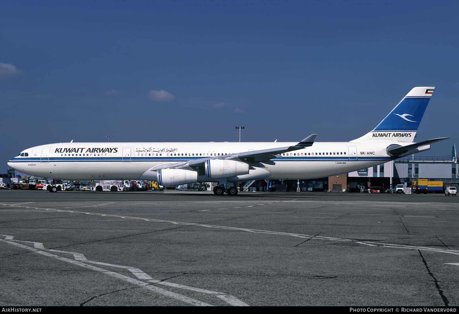 Aircraft Photo of 9K-ANC | Airbus A340-313 | Kuwait Airways | AirHistory.net #832463