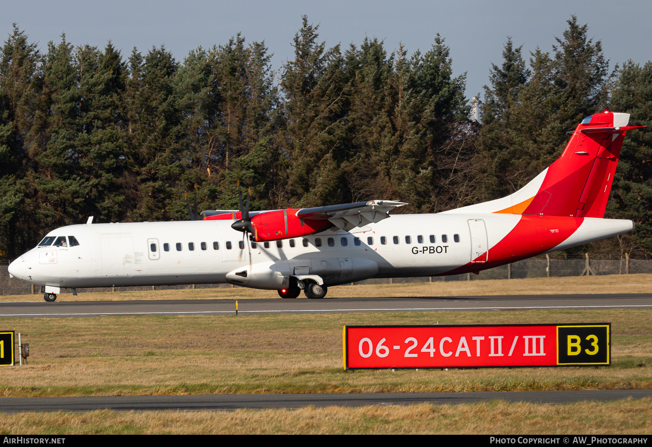 Aircraft Photo of G-PBOT | ATR ATR-72-600 (ATR-72-212A) | AirHistory.net #832476