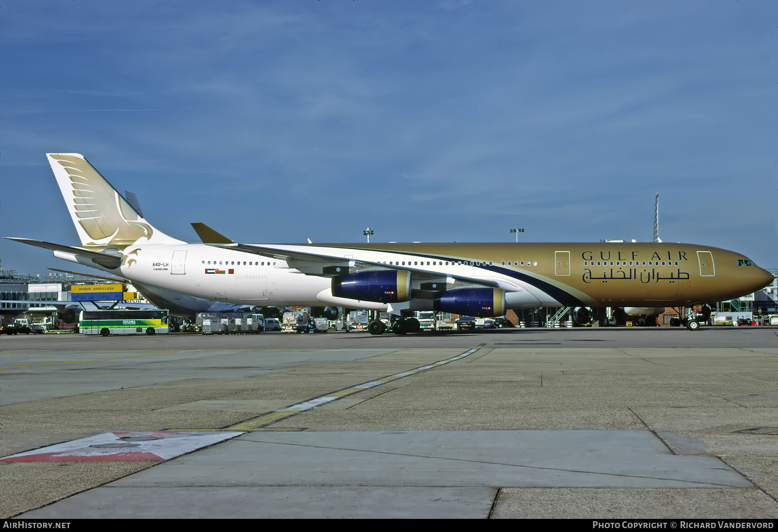 Aircraft Photo of A4O-LH | Airbus A340-312 | Gulf Air | AirHistory.net #832481