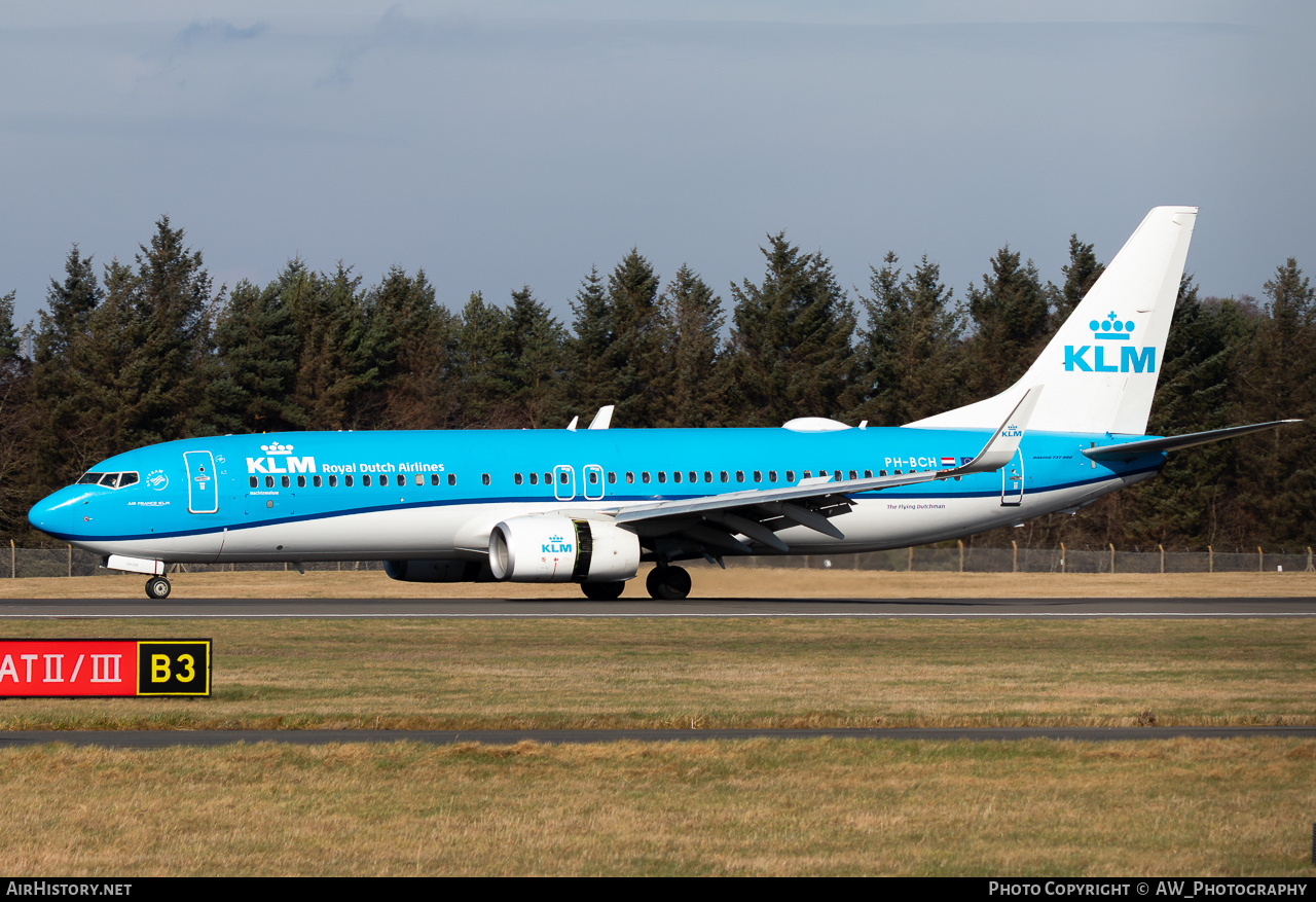 Aircraft Photo of PH-BCH | Boeing 737-8K2 | KLM - Royal Dutch Airlines | AirHistory.net #832483
