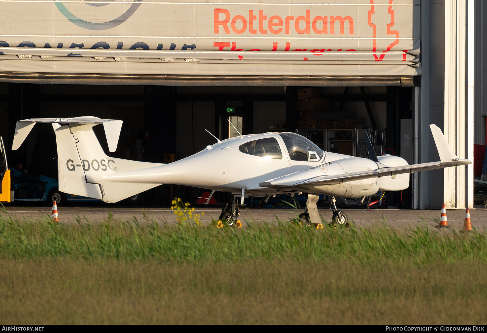 Aircraft Photo of G-DOSC | Diamond DA42 MPP Guardian | AirHistory.net #832494