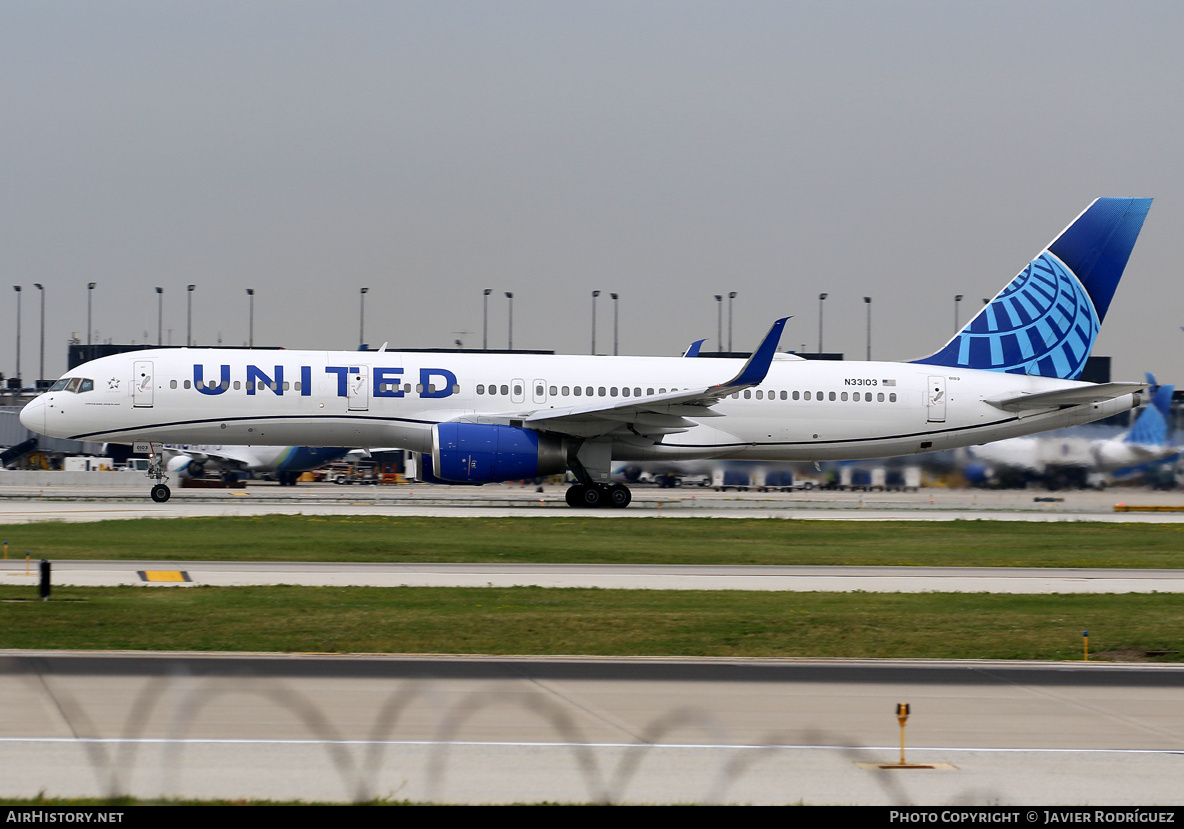 Aircraft Photo of N33103 | Boeing 757-224 | United Airlines | AirHistory.net #832545