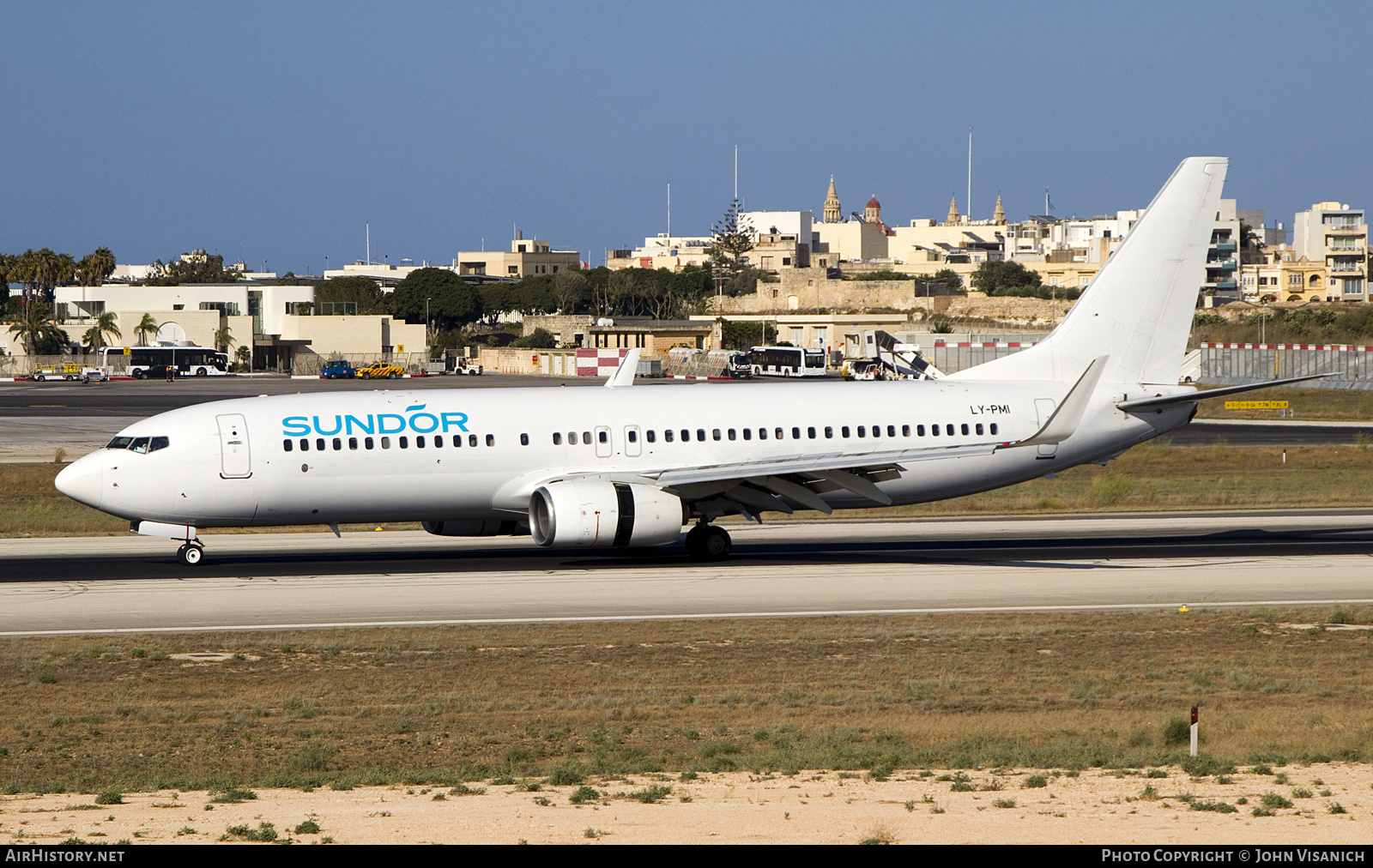 Aircraft Photo of LY-PMI | Boeing 737-800 | Sun d'Or International Airlines | AirHistory.net #832563
