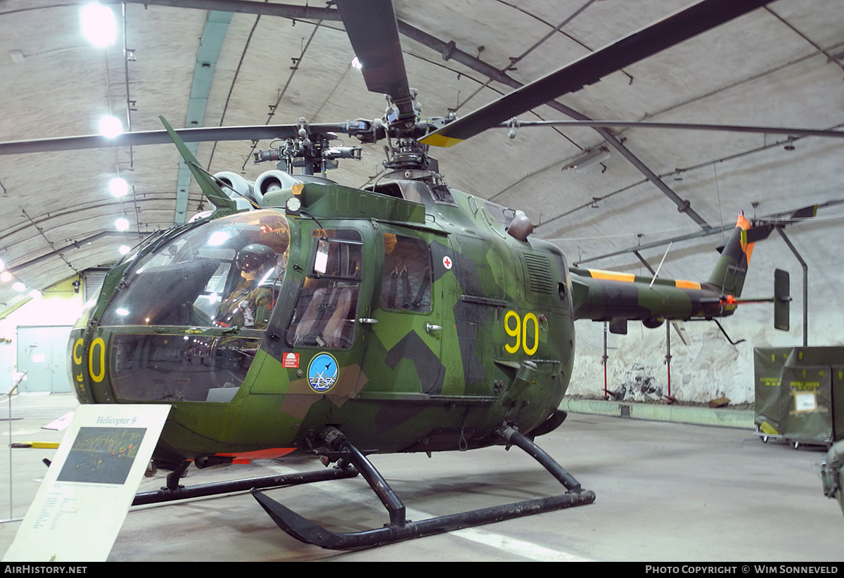 Aircraft Photo of 09221 | MBB Hkp9A (BO-105CB-3) | Sweden - Air Force | AirHistory.net #832580