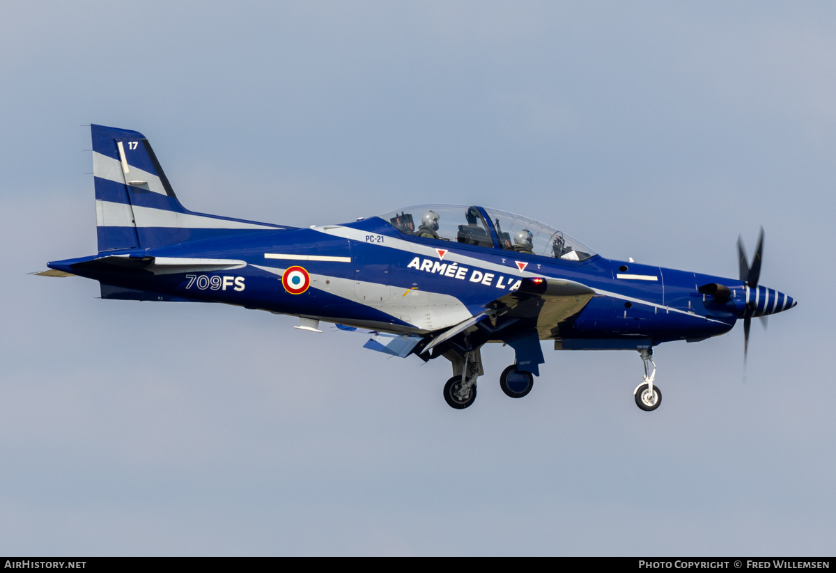 Aircraft Photo of 17 | Pilatus PC-21 | France - Air Force | AirHistory.net #832597