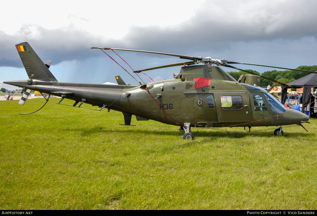 Aircraft Photo of H36 | Agusta A-109HA (A-109BA) | Belgium - Army | AirHistory.net #832601