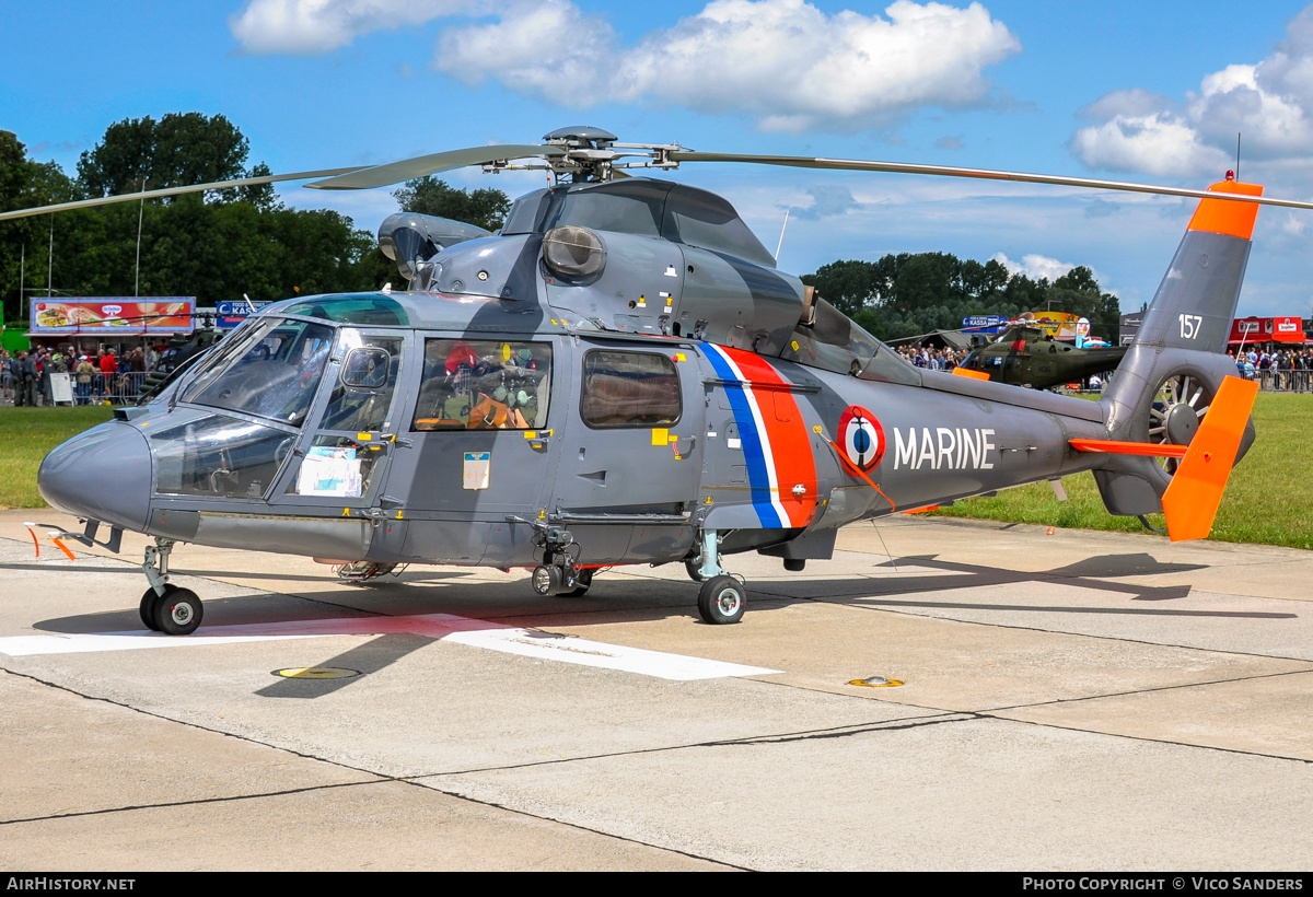 Aircraft Photo of 157 | Aerospatiale SA-365sp Dauphin 2 | France - Navy | AirHistory.net #832635