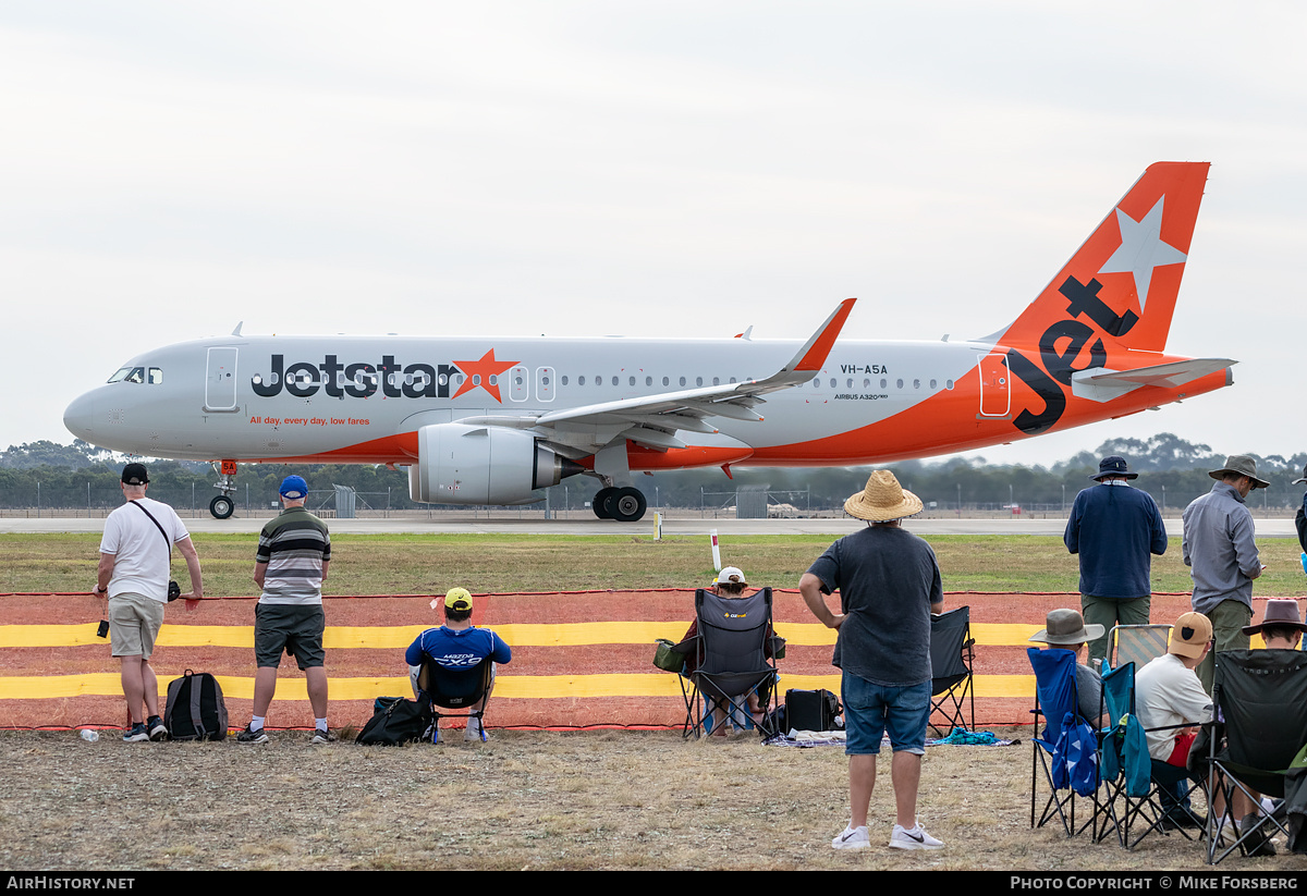 Aircraft Photo of VH-A5A | Airbus A320-251N | Jetstar Airways | AirHistory.net #832646