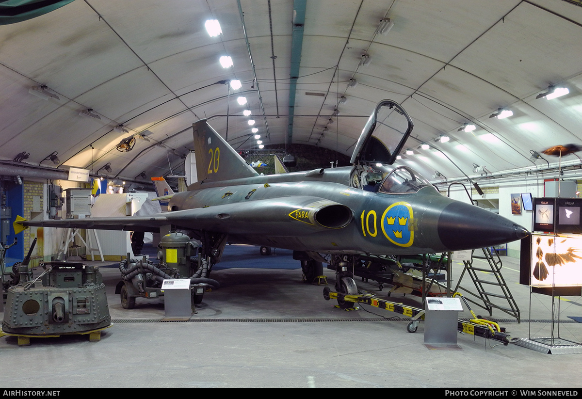 Aircraft Photo of 35415 | Saab J35F-1 Draken | Sweden - Air Force | AirHistory.net #832654