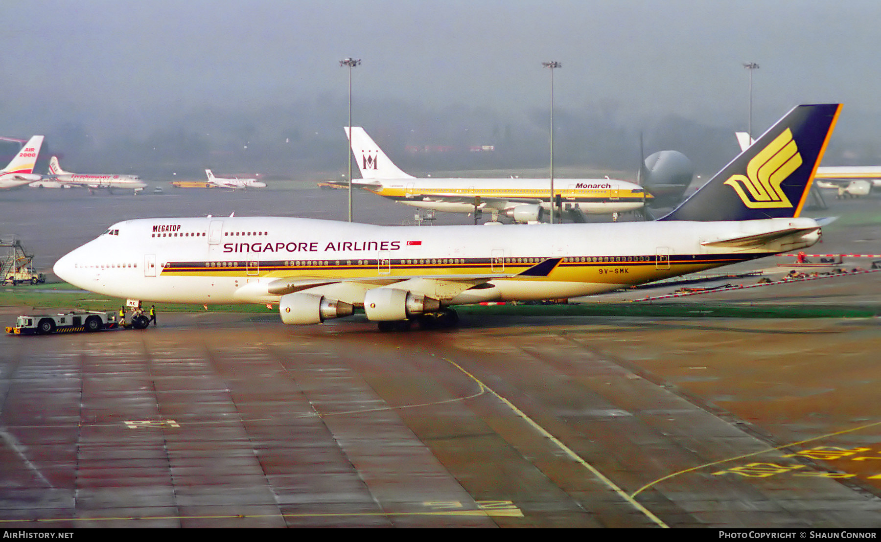 Aircraft Photo of 9V-SMK | Boeing 747-412 | Singapore Airlines | AirHistory.net #832668