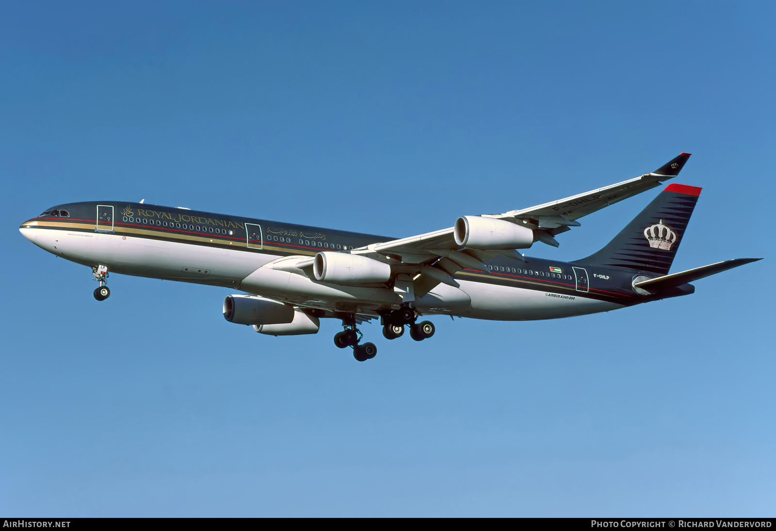 Aircraft Photo of F-OHLP | Airbus A340-211 | Royal Jordanian Airlines | AirHistory.net #832687