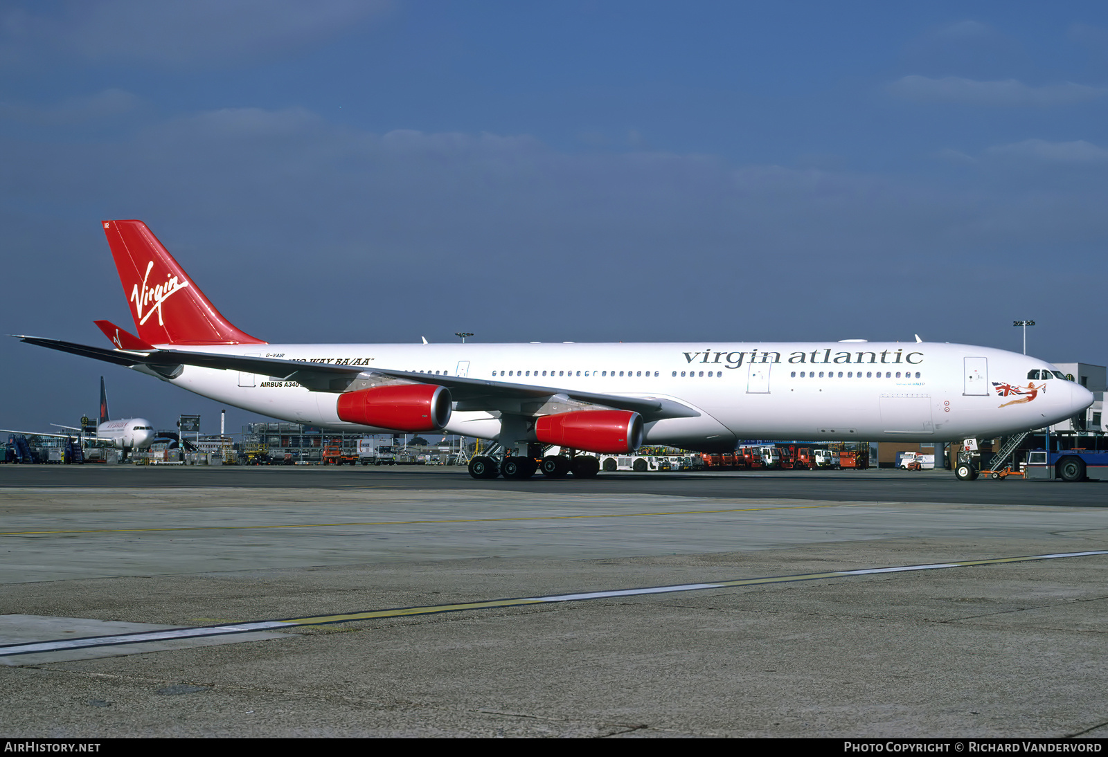 Aircraft Photo of G-VAIR | Airbus A340-313X | Virgin Atlantic Airways | AirHistory.net #832695