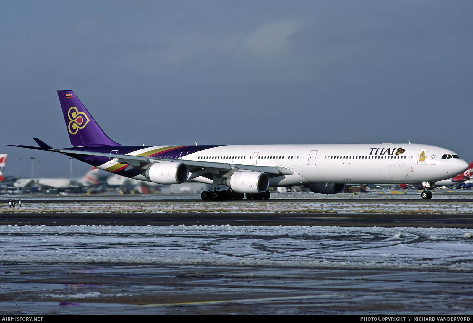 Aircraft Photo of HS-TND | Airbus A340-642 | Thai Airways International | AirHistory.net #832706