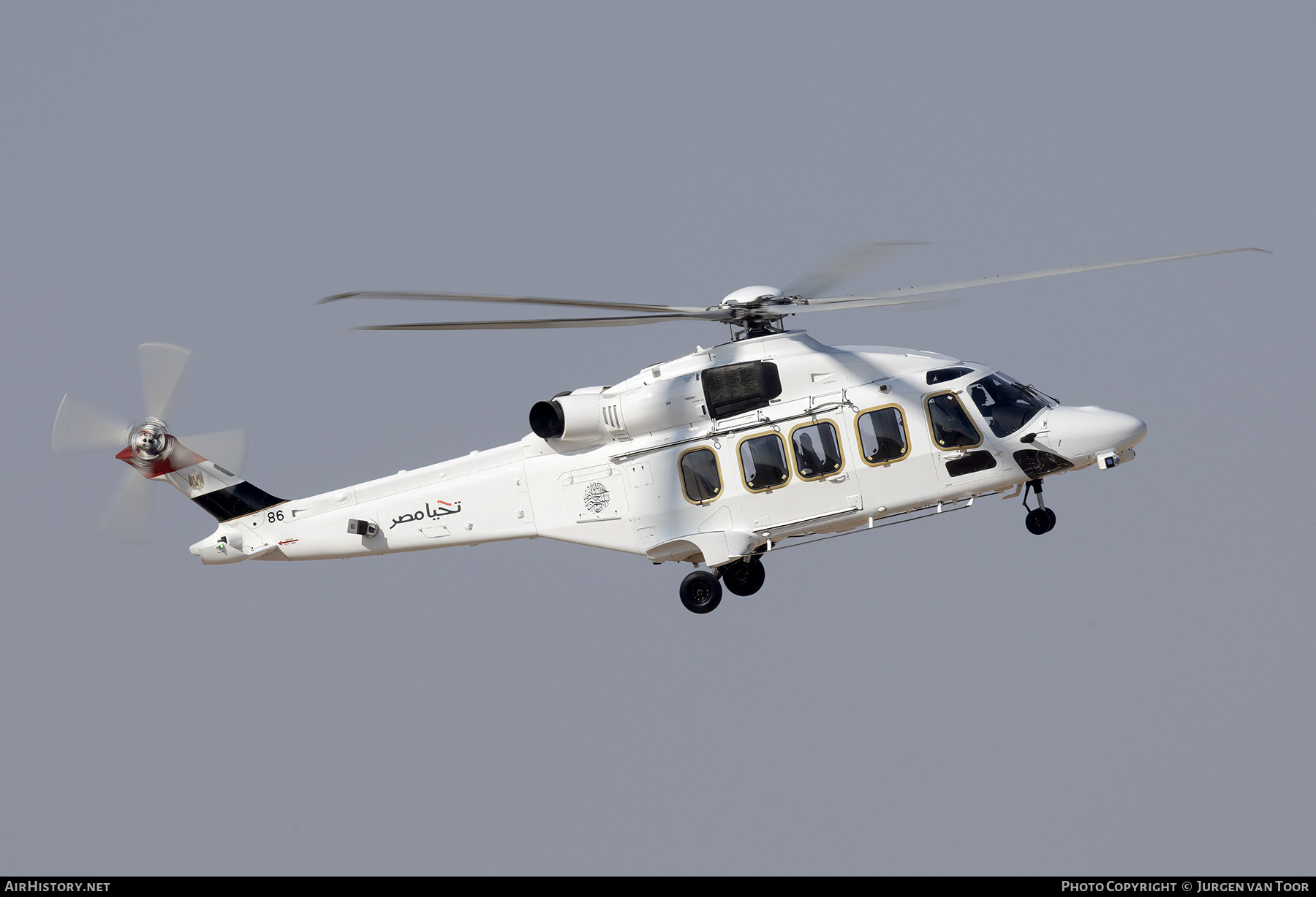Aircraft Photo of 86 | Leonardo AW-189 | Egypt - Air Force | AirHistory.net #832727
