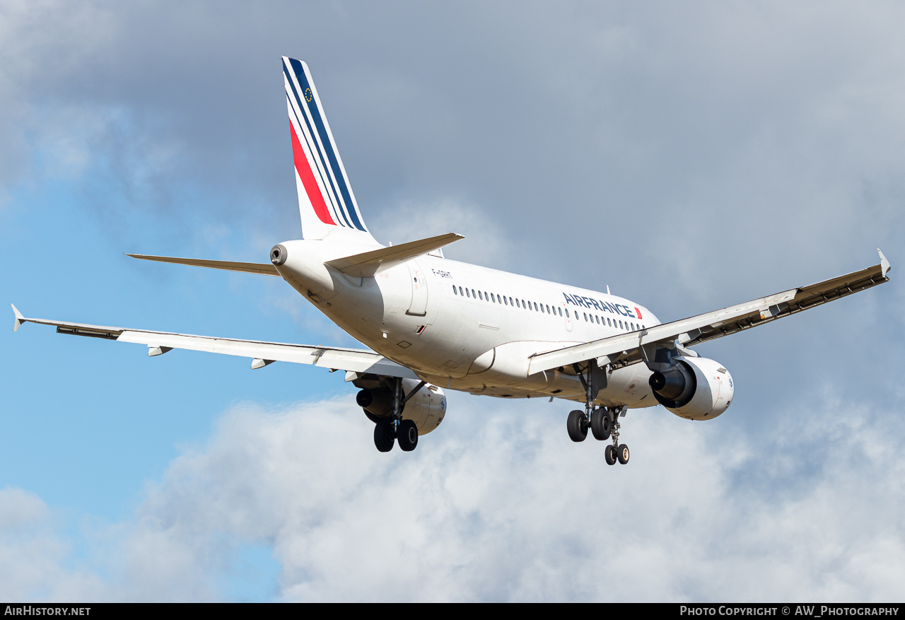 Aircraft Photo of F-GRHT | Airbus A319-111 | Air France | AirHistory.net #832730