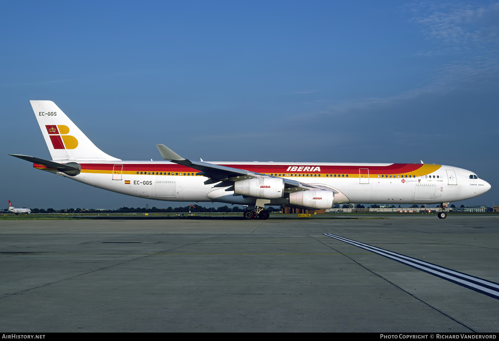 Aircraft Photo of EC-GGS | Airbus A340-313 | Iberia | AirHistory.net #832738