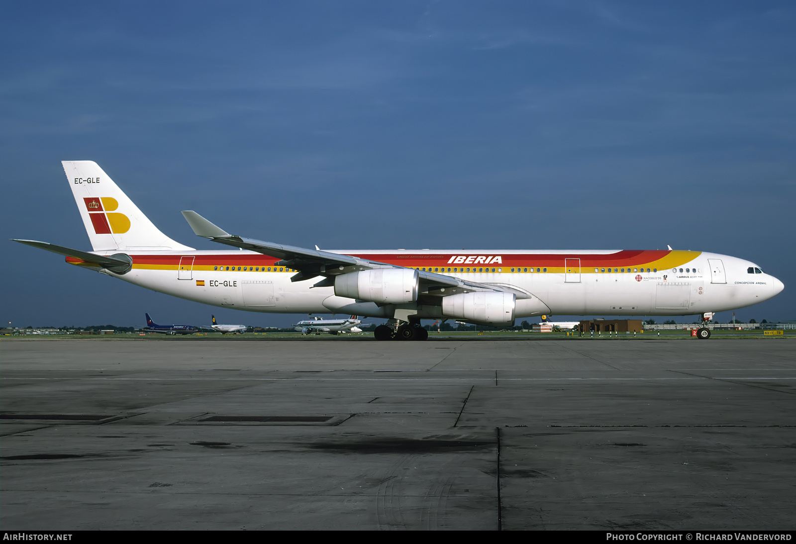 Aircraft Photo of EC-GLE | Airbus A340-313 | Iberia | AirHistory.net #832746