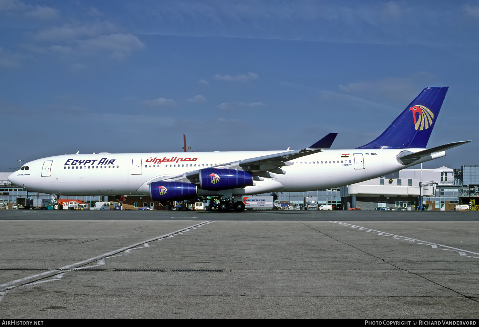 Aircraft Photo of SU-GBO | Airbus A340-212 | EgyptAir | AirHistory.net #832755