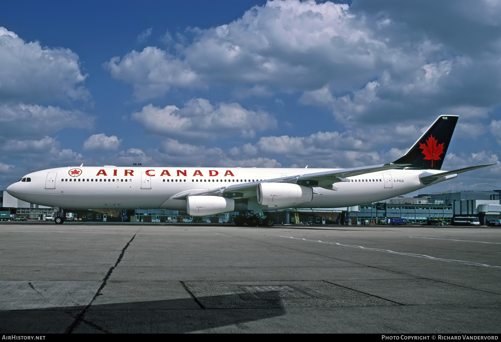 Aircraft Photo of C-FYLD | Airbus A340-313 | Air Canada | AirHistory.net #832757
